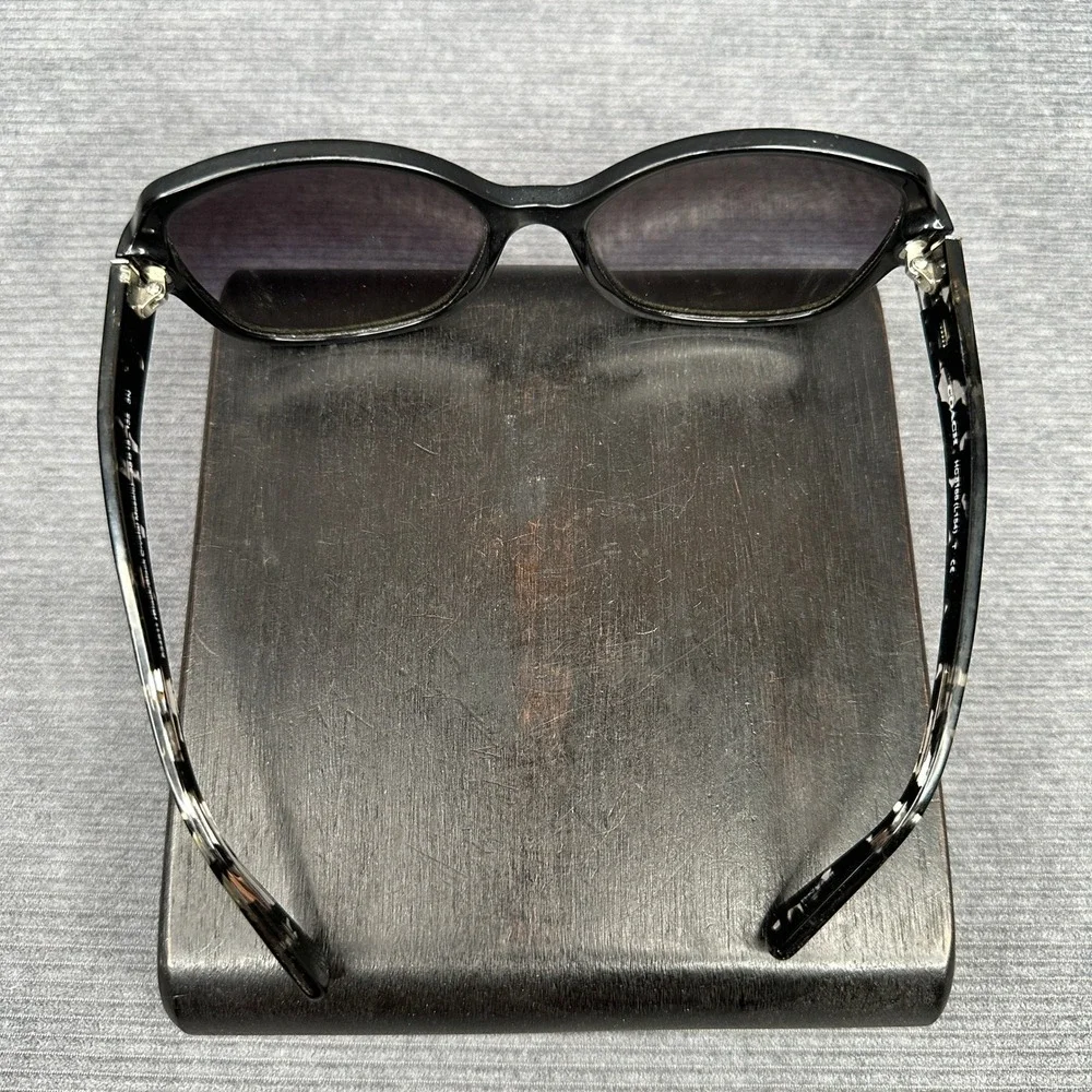 Coach HC8166 L154 Black Crystal Mosaic Butterfly Sunglasses 58-18-135